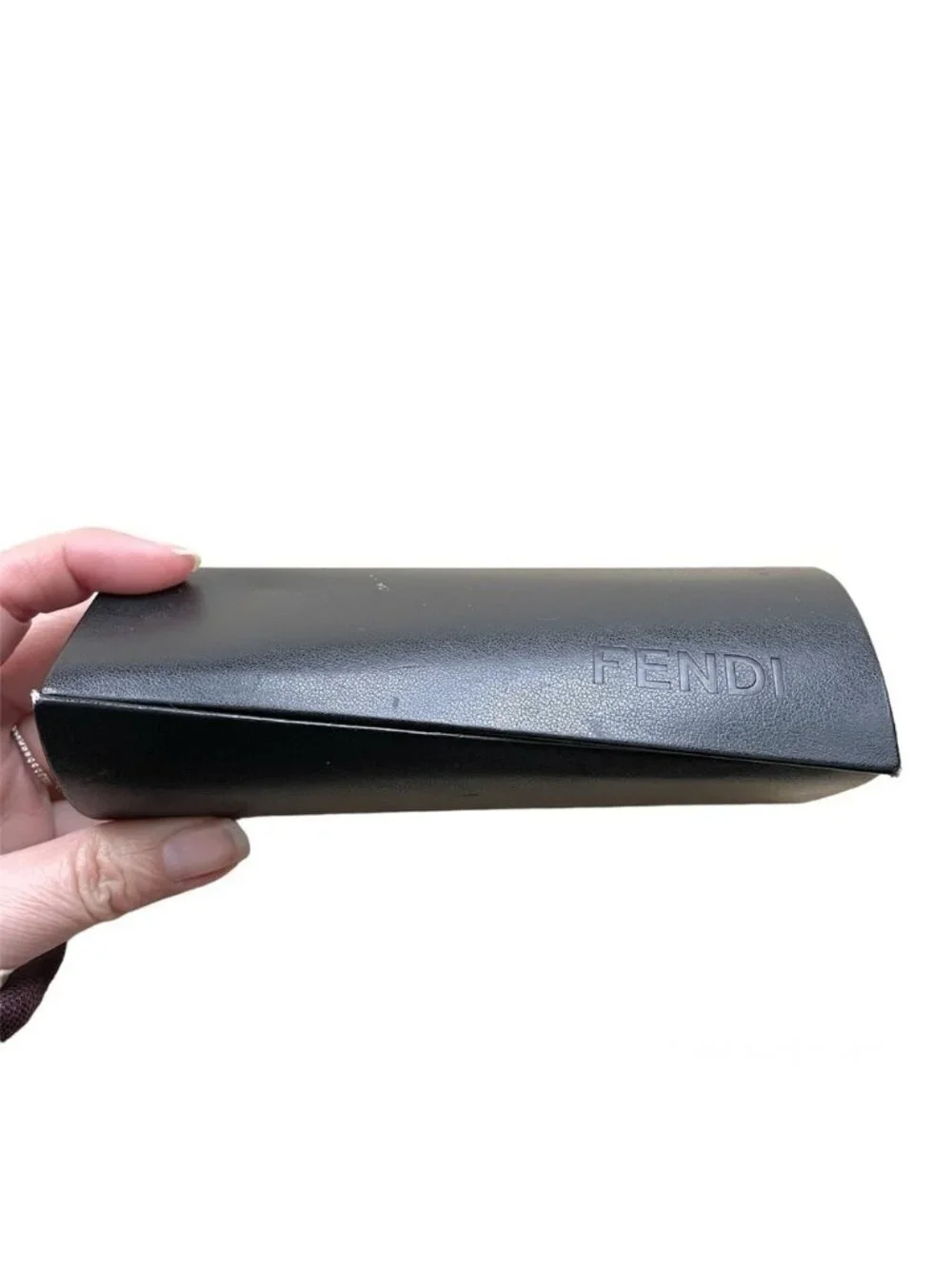 Fendi Black Zucca Monogram Eyeglasses / Sunglasses Hard Case - O/S 🇮🇹